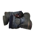 Cizme dama Tommy Hilfiger 38, material textil, piele, negru albastru - imagine 4