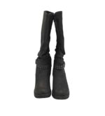 Cizme dama Young Spirit 37, imitatie de piele, negru - imagine 3