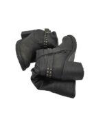 Cizme dama Young Spirit 37, imitatie de piele, negru - imagine 4