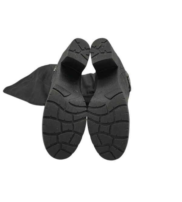 Cizme dama Young Spirit 37, imitatie de piele, negru - imagine 5