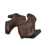 Botine dama Hogl 38, piele, maro - imagine 4