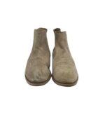 Botine dama Tamaris 40, piele intoarsa, gri - imagine 3