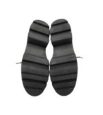Ghete dama Last 37, material textil, piele, negru - imagine 5