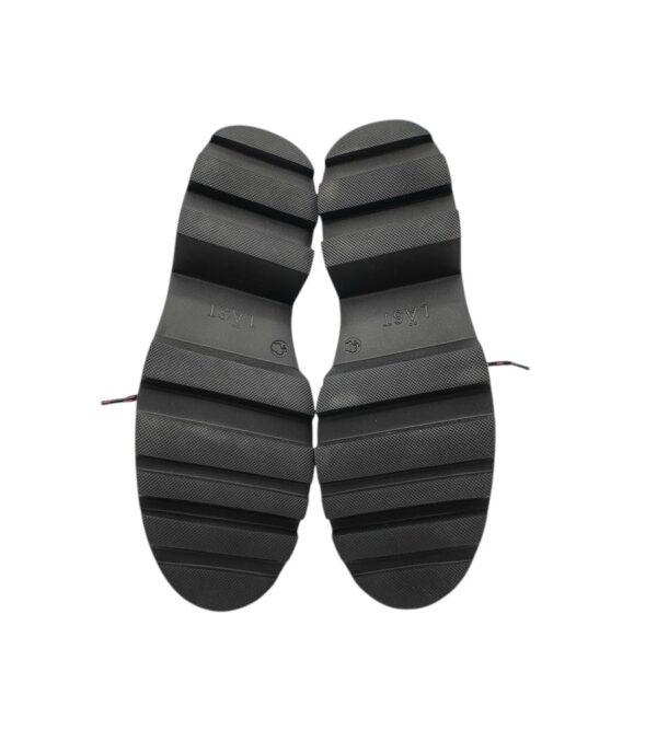 Ghete dama Last 37, material textil, piele, negru - imagine 5