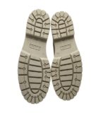 Cizme dama Bianco, piele, material textil, bej - imagine 5