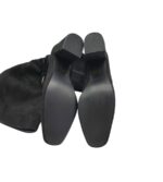 Cizme dama Boohoo 40, material textil, negru - imagine 5