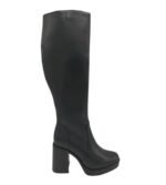 Cizme dama Krush 38, imitatie de piele, negru
