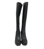 Cizme dama Krush 38, imitatie de piele, negru - imagine 3