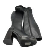 Cizme dama Krush 38, imitatie de piele, negru - imagine 4