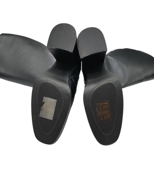 Cizme dama Krush 38, imitatie de piele, negru - imagine 5