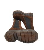 Ghete dama Last 37,  piele intoarsa , material textil, maro - imagine 4