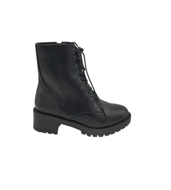 Ghete dama Bianco  37, imitatie de piele , negru - imagine 1