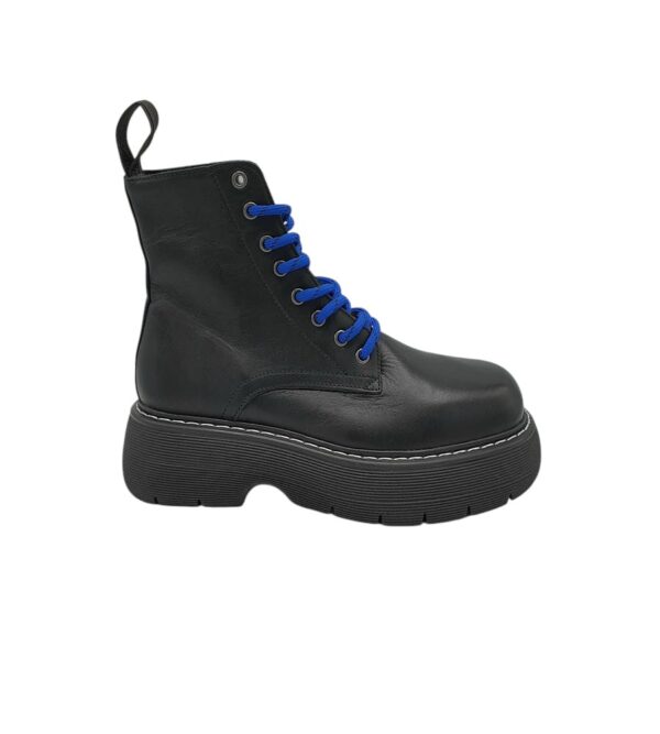 Ghete dama Last 37,  piele, negru - imagine 1