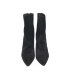 Botine dama Bianco  38,  piele intoarsa , negru - imagine 3