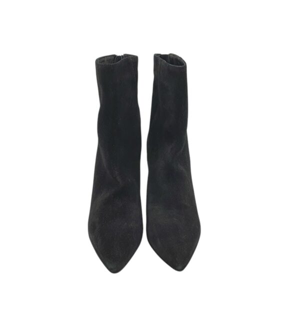 Botine dama Bianco  38,  piele intoarsa , negru - imagine 3