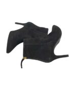 Botine dama Bianco  38,  piele intoarsa , negru - imagine 4