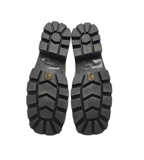 Ghete dama Bianco 38,  piele , bej - imagine 5