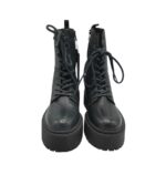 Ghete dama Bianco 41,  piele , negru - imagine 3
