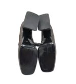 Cizme dama  36, imitatie de piele, maro - imagine 5
