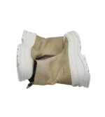 Ghete dama Bianco 38, piele, bej - imagine 4