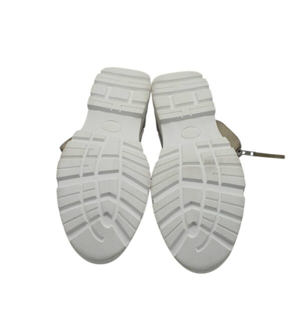 Ghete dama Bianco 38, piele, bej - imagine 5
