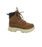 Ghete barbati Fila 41, imitatie de piele, maro, captusite