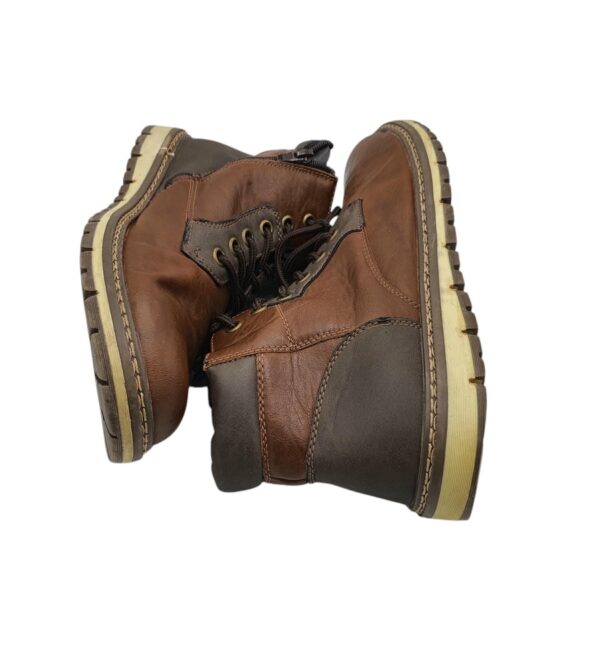 Ghete barbati Young Spirit 41, imitatie de piele, maro - imagine 2