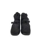 Ghete dama 39, material textil, negru - imagine 3