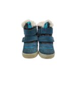 Ghete copii Primigi 26, piele intoarsa, albastru , imblanite - imagine 3