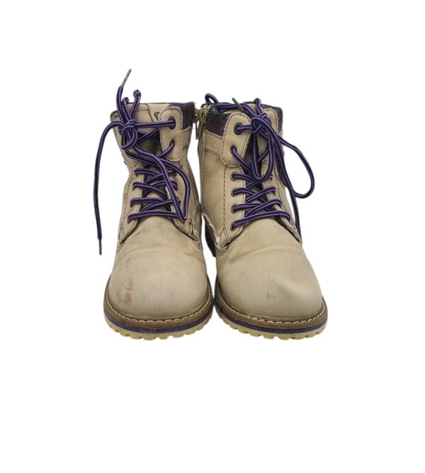 Ghete copii  Wrangler 34, imitatie de piele, bej, captusite - imagine 3