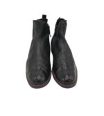Botine dama Tamaris 41, piele , negru - imagine 3