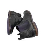 Botine dama Tamaris 41, piele , negru - imagine 4