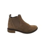 Botine dama Sioux 39, piele intoarsa, maro