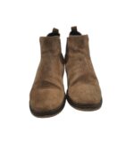 Botine dama Sioux 39, piele intoarsa, maro - imagine 3