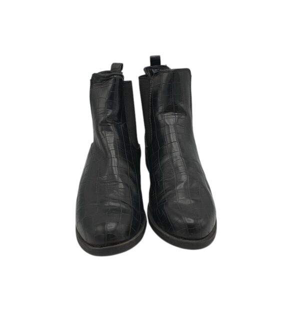 Botine dama Esmara 41, imitatie de piele, negru - imagine 3