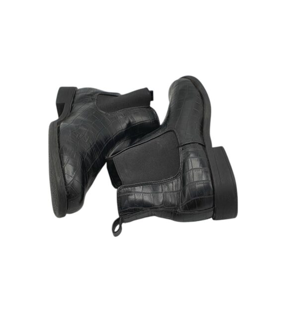 Botine dama Esmara 41, imitatie de piele, negru - imagine 4