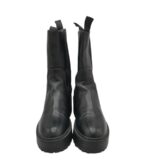 Ghete dama Only 39, imitatie de piele, negru - imagine 3
