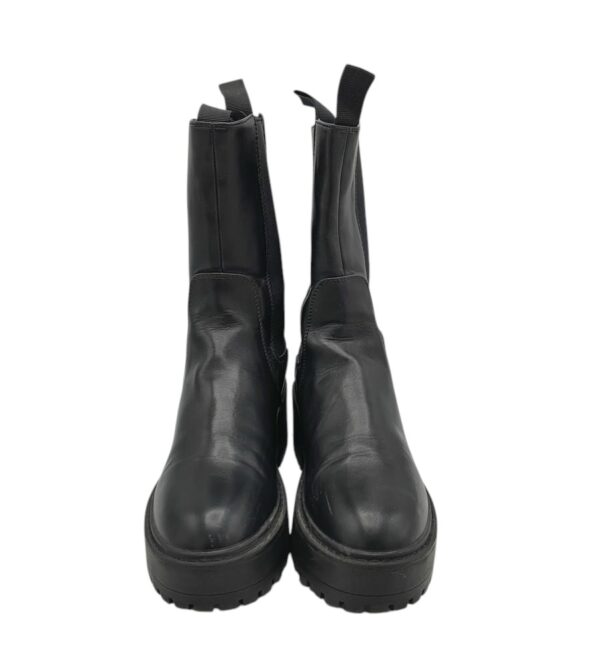 Ghete dama Only 39, imitatie de piele, negru - imagine 3