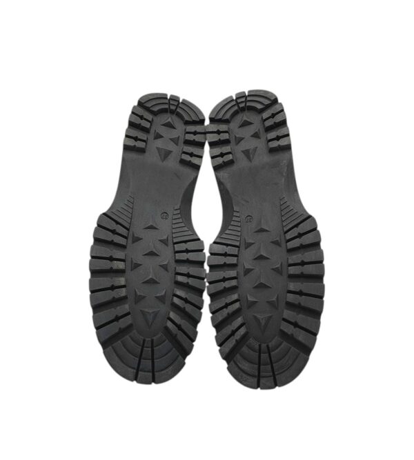 Ghete dama Last 37, piele, negru maro - imagine 5