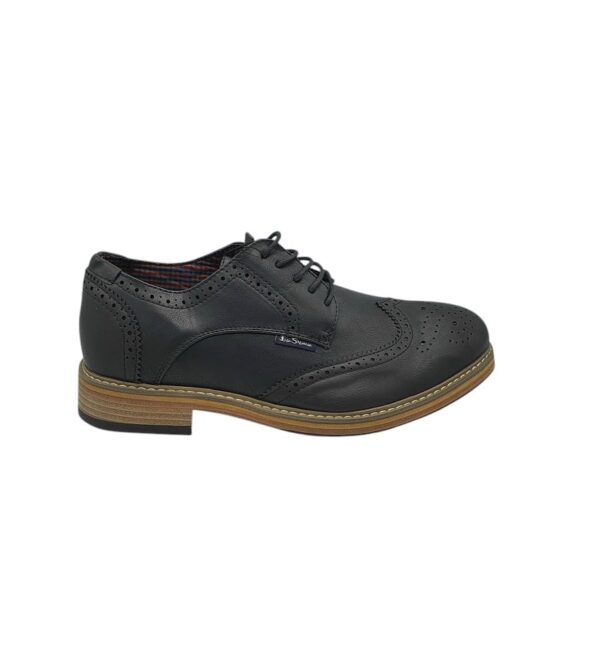 Pantofi barbati Ben Sherman 46, piele, negru - imagine 1
