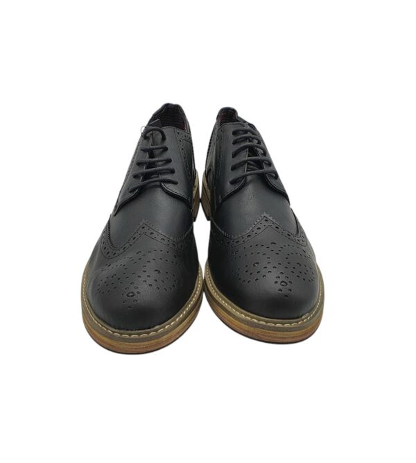 Pantofi barbati Ben Sherman 46, piele, negru - imagine 3