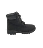 Ghete barbati 41, imitatie de piele, negru