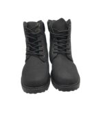 Ghete barbati 41, imitatie de piele, negru - imagine 3