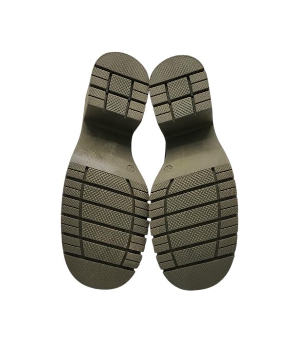 Ghete dama Bianco 37, piele, material textil, negru - imagine 5