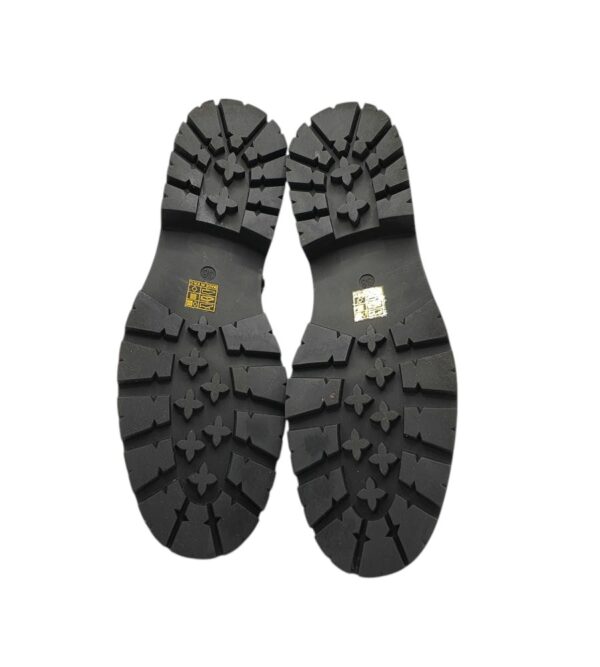 Botine dama 38, imitatie de piele, material textil, negru - imagine 5
