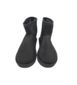 Cizme dama Krush 42, material textil, negru, imblanite - imagine 3