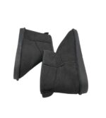 Cizme dama Krush 42, material textil, negru, imblanite - imagine 4