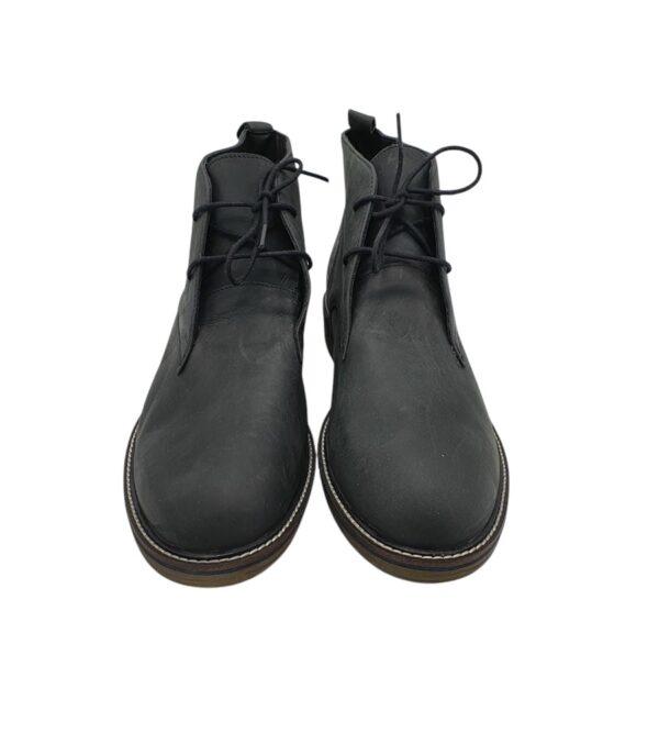 Ghete barbati Mantaray 45, piele, negru - imagine 3