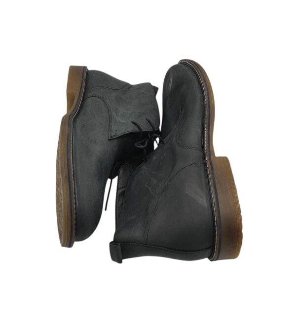 Ghete barbati Mantaray 45, piele, negru - imagine 4
