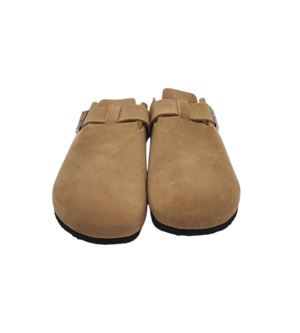 Saboti barbati Primark 44, material textil, bej - imagine 3